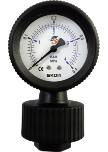 SKON/协钢 PP充油式隔膜压力表  PP-4KG-VITON