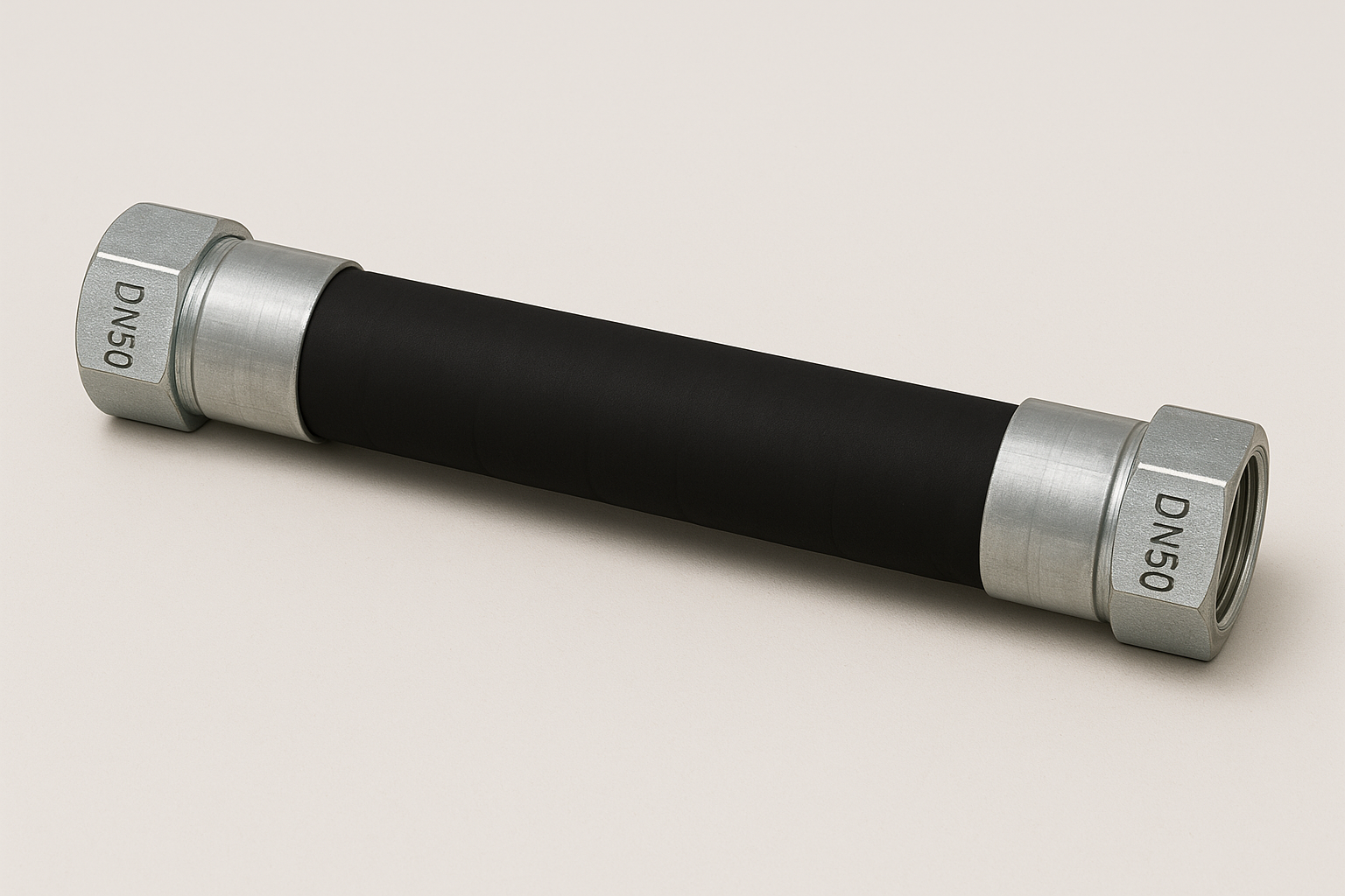 耐压6kg循环水用管接头组 DN50*800mm（内丝2寸）外丝DN50扩口密封（外丝总长不低于80mm，一端和管路油管连接并密封，另外一端焊接在设备上））