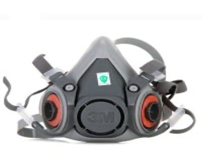 3M 半面型防护面罩（中号 24个/箱） 6200