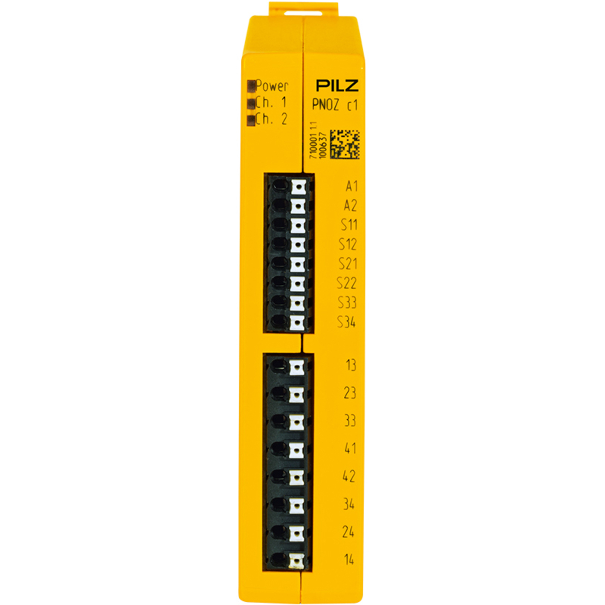 PILZ 安全继电器 710001 PNOZ c1 24VDC 3n/o 1n/c