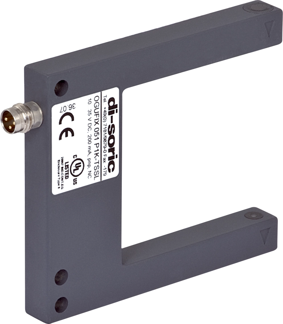 DI-SORIC 槽型光电开关 203098 OGUFIX 051 P1K-TSSL