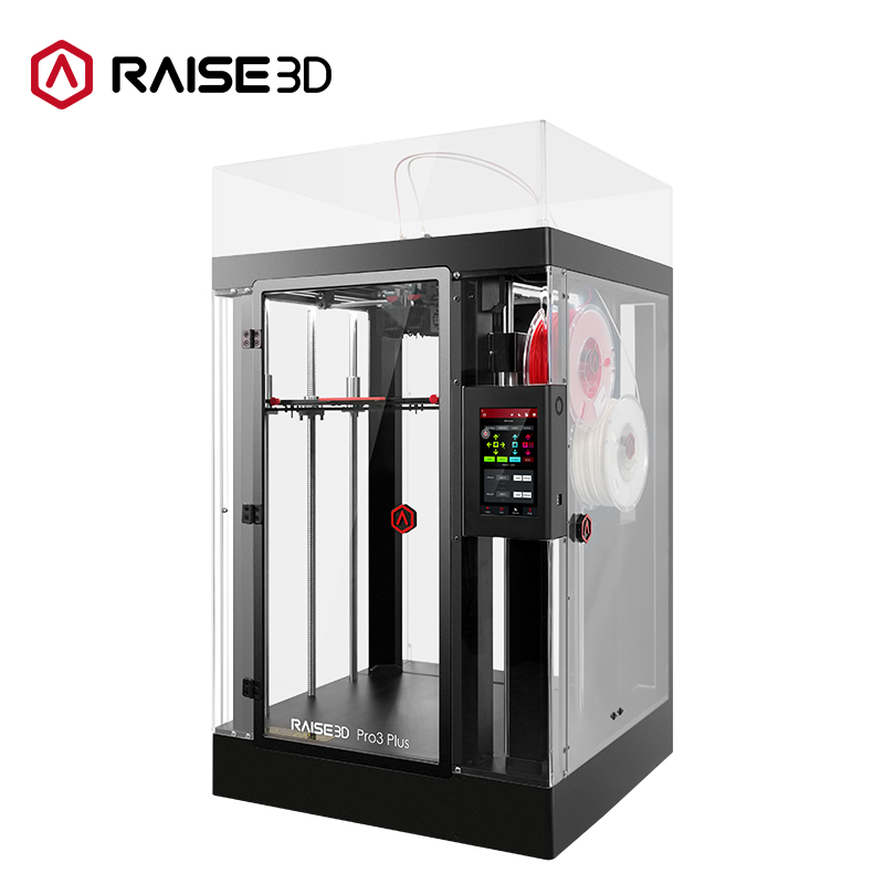Raise 3D Pro3 Plus工业级高精度大尺寸双喷头三维立体打印机 行业设计应用推荐  