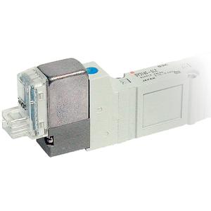 WKEA SY3000·5000·7000·9000 系列 5通电磁阀 底板配管型 单体 SY5140-4DZD-02N