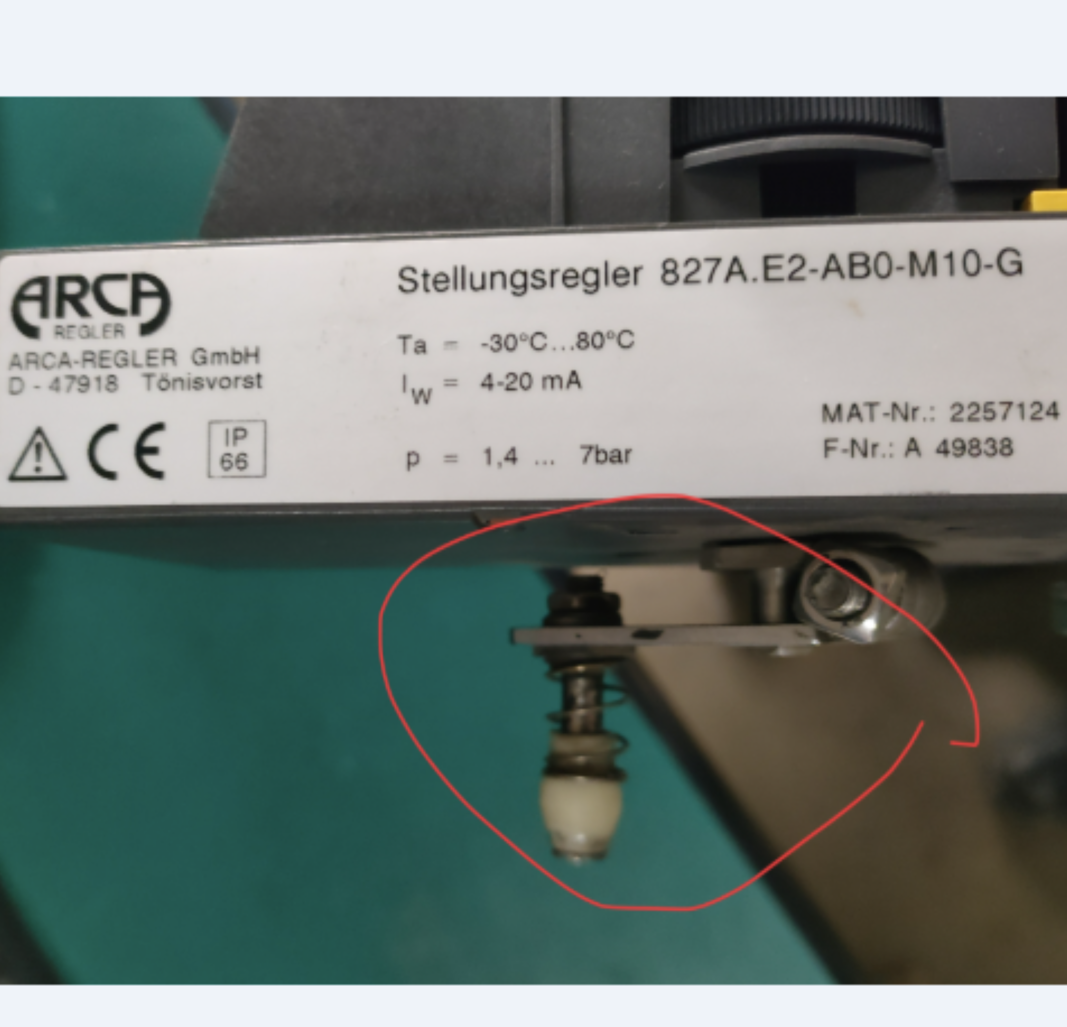 arca 定位器 827A.E2-ABO.M10-G
