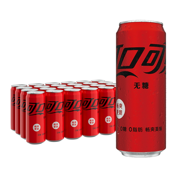 零度可口可乐330ml*24罐